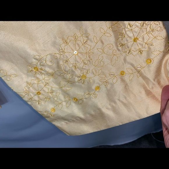 Mlle Gabrielle Yellow Capri Pants  Size 12 E(-001) - Picture 2 of 6